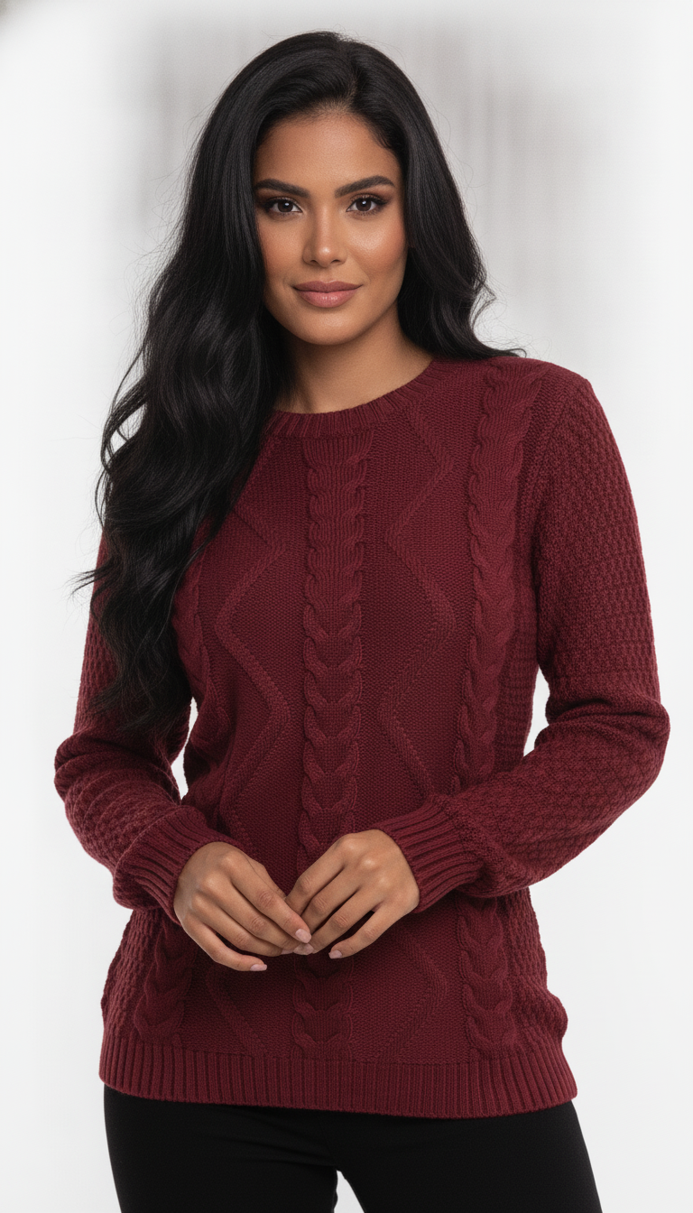 Blusa Trançada Zig Zag