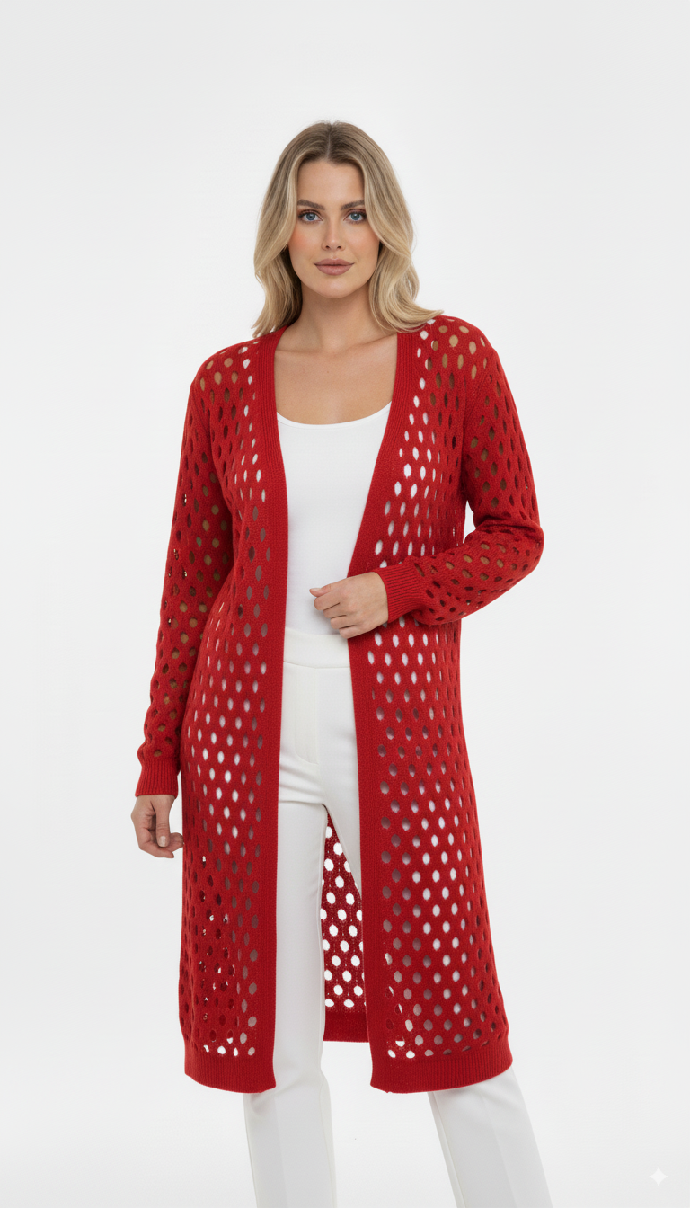 Cardigan Vazado