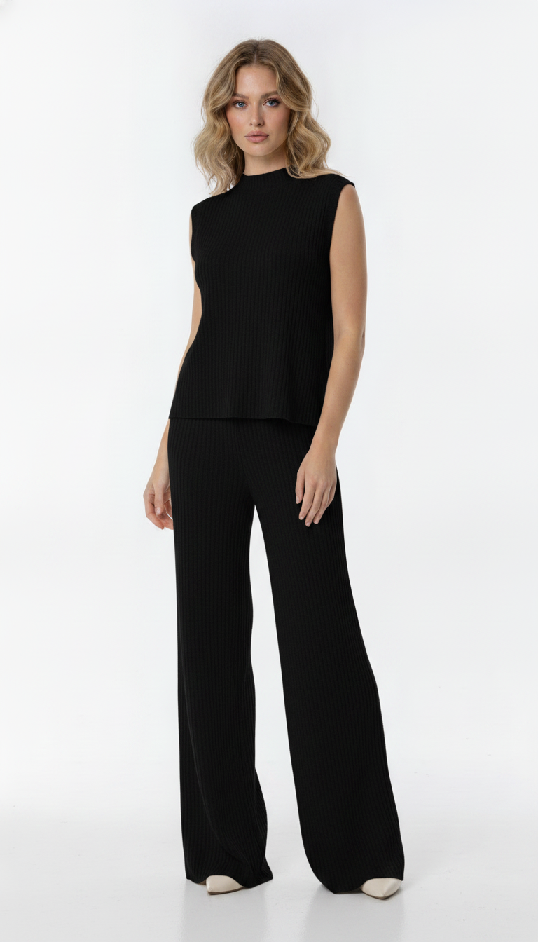 Conjunto Colete e Calça Mousse