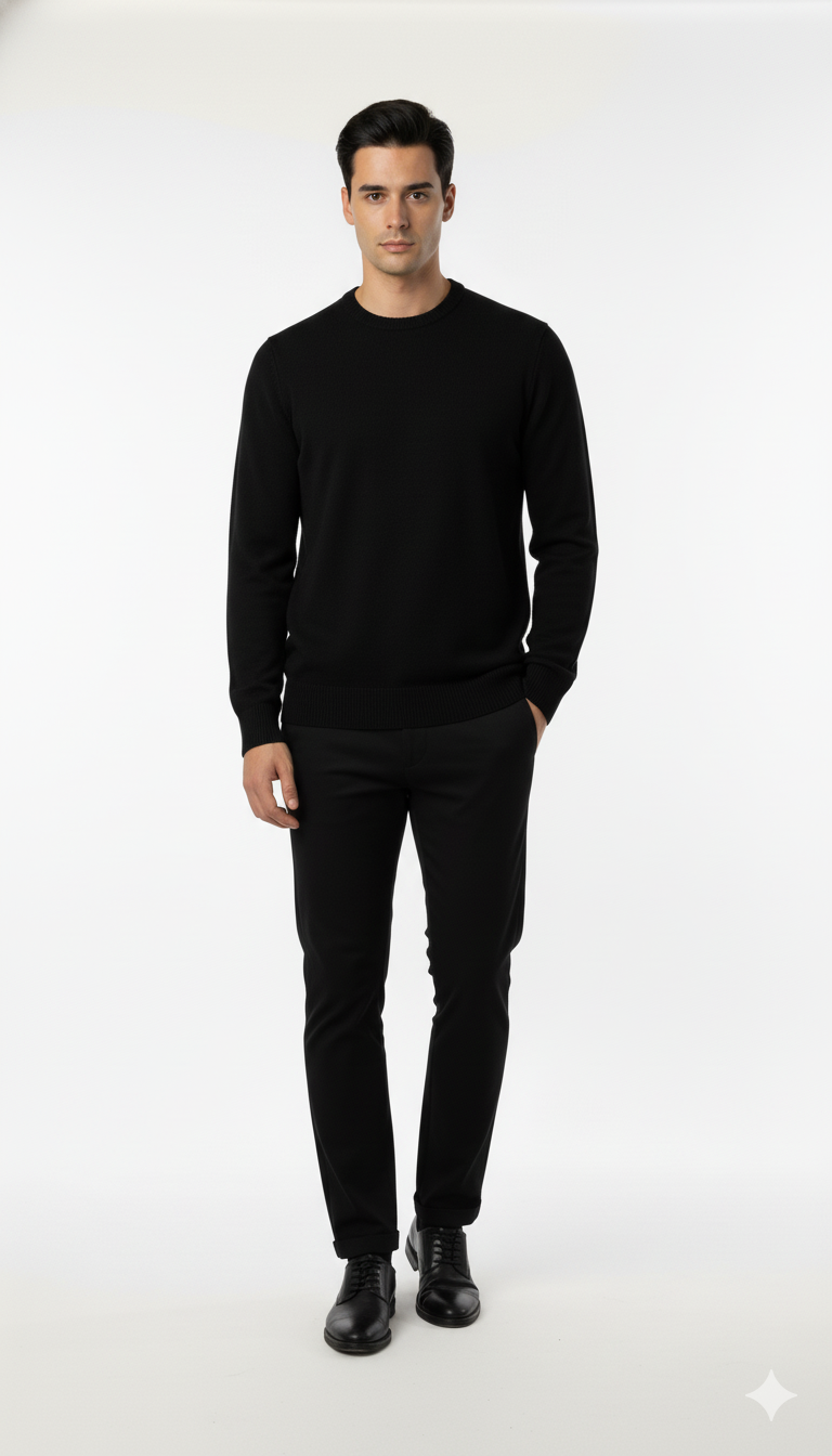 Suéter Liso de Modal