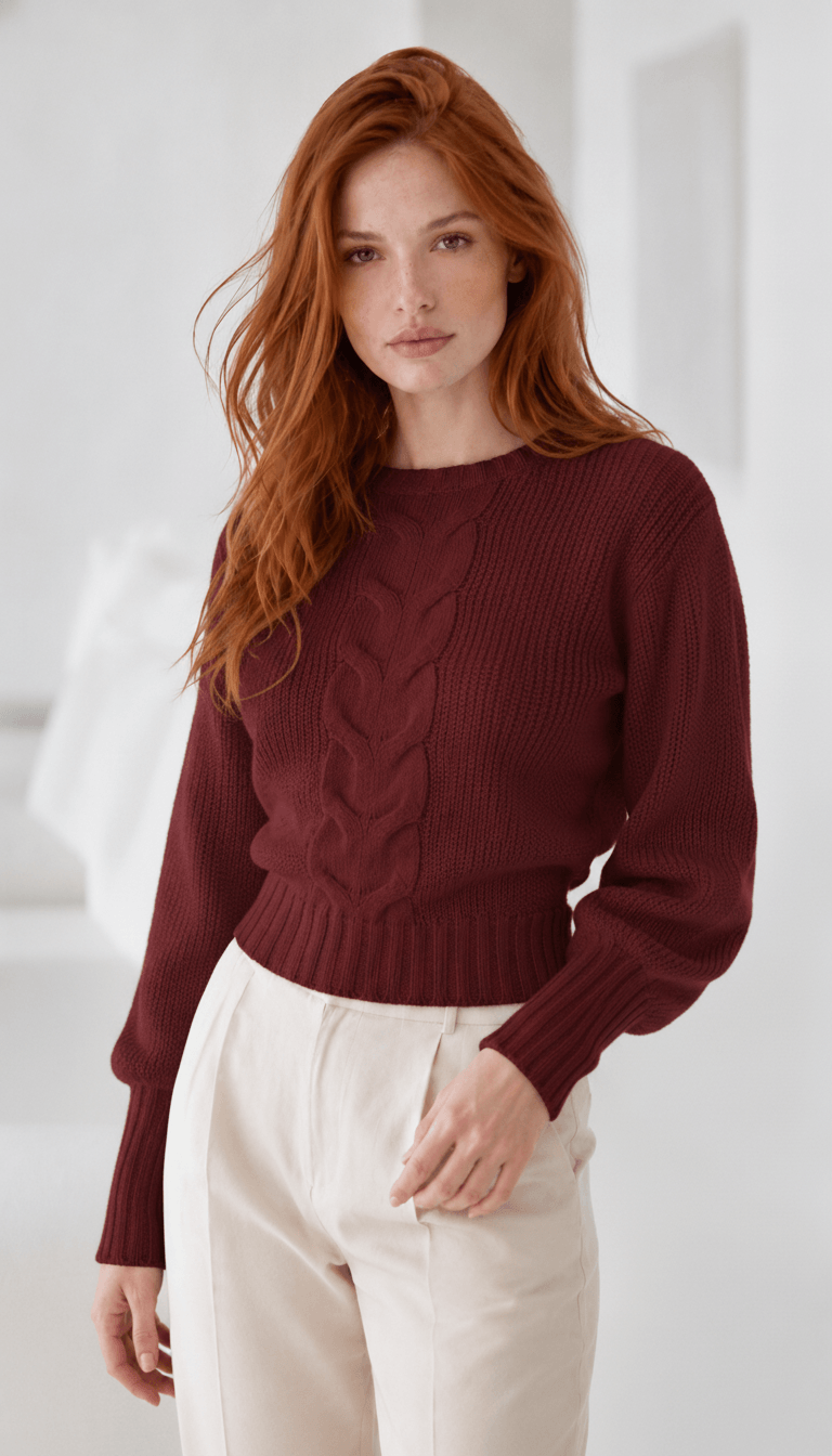 Blusa Básica Trançada