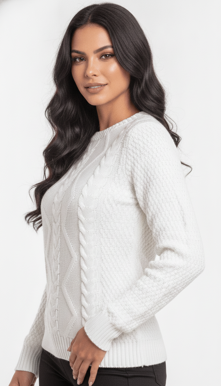 Blusa Trançada Zig Zag