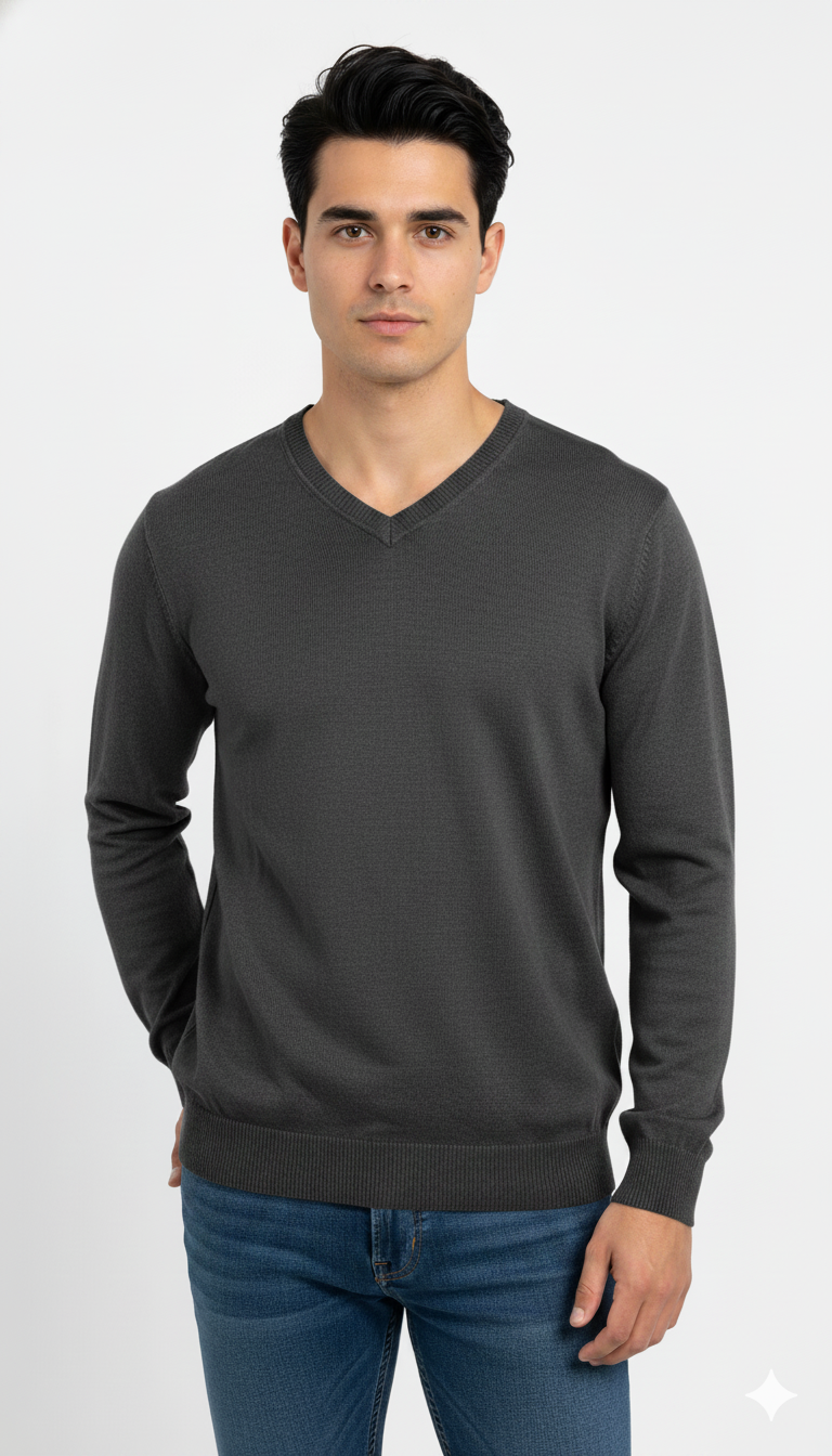 Suéter Masculino Gola V