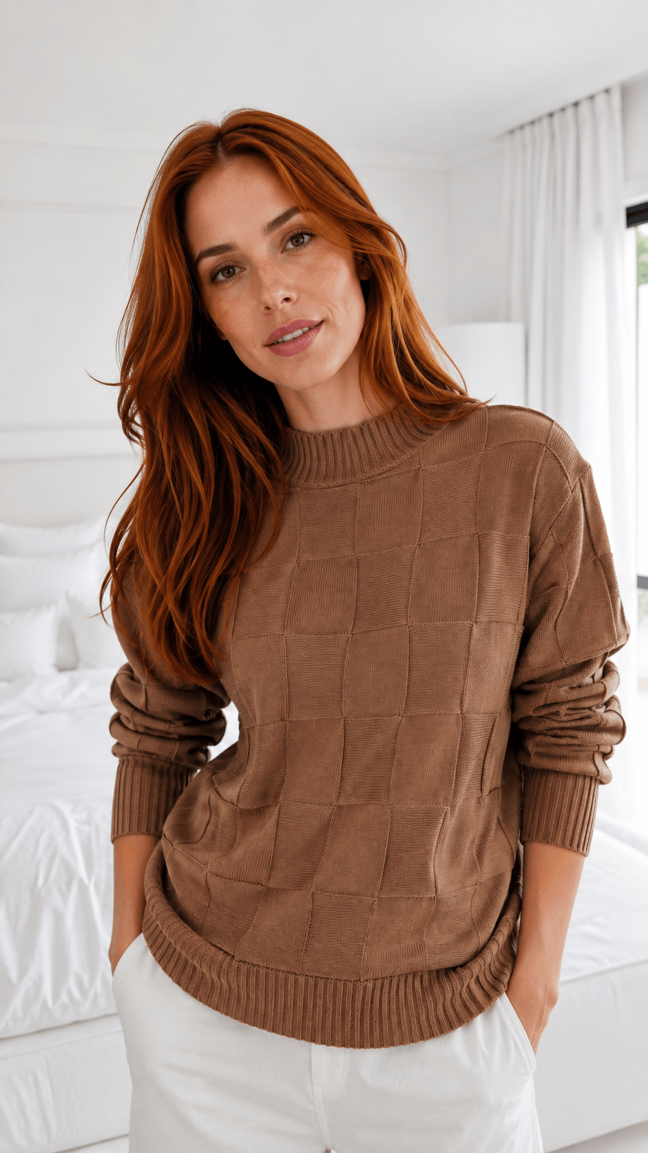 Blusa Quadradinho Básica