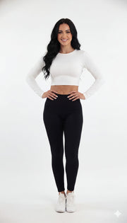 Calça Legging de Modal
