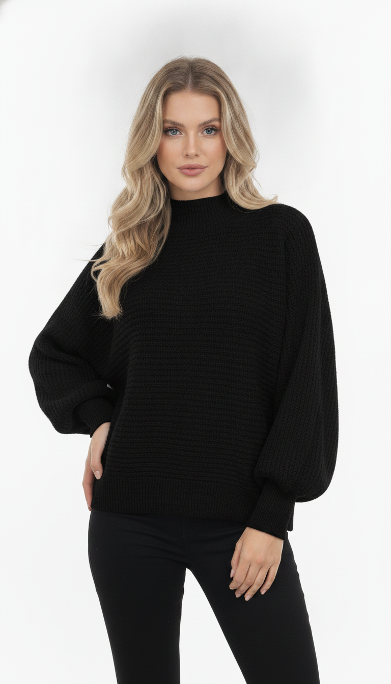 Blusa Morcego Fio Mousse