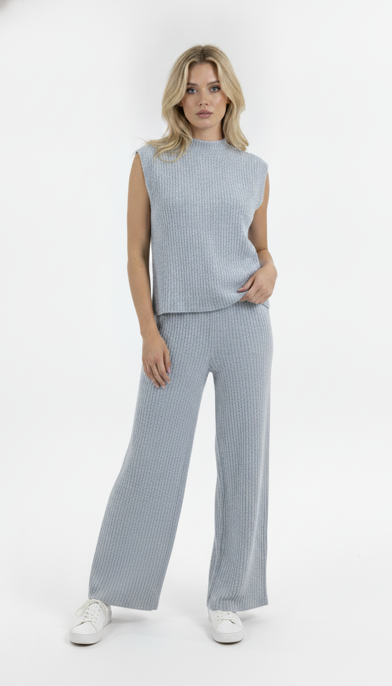 Conjunto Colete e Calça Mousse