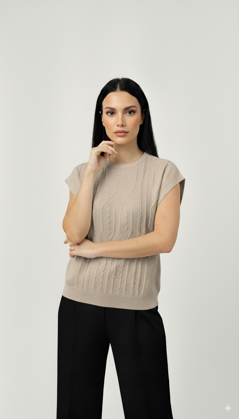 Tshirt Toque de Seda Detalhada