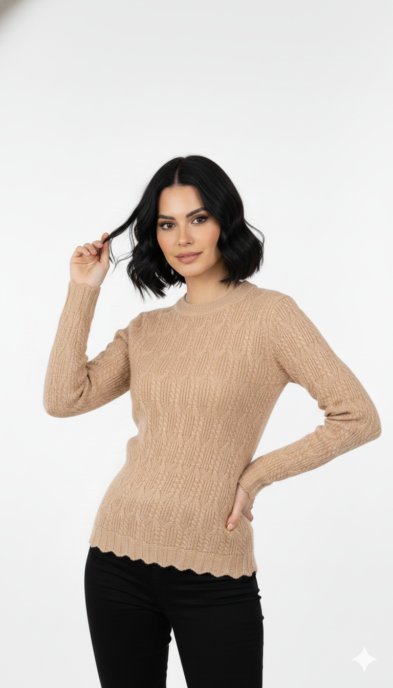 Blusa Tramada Modal