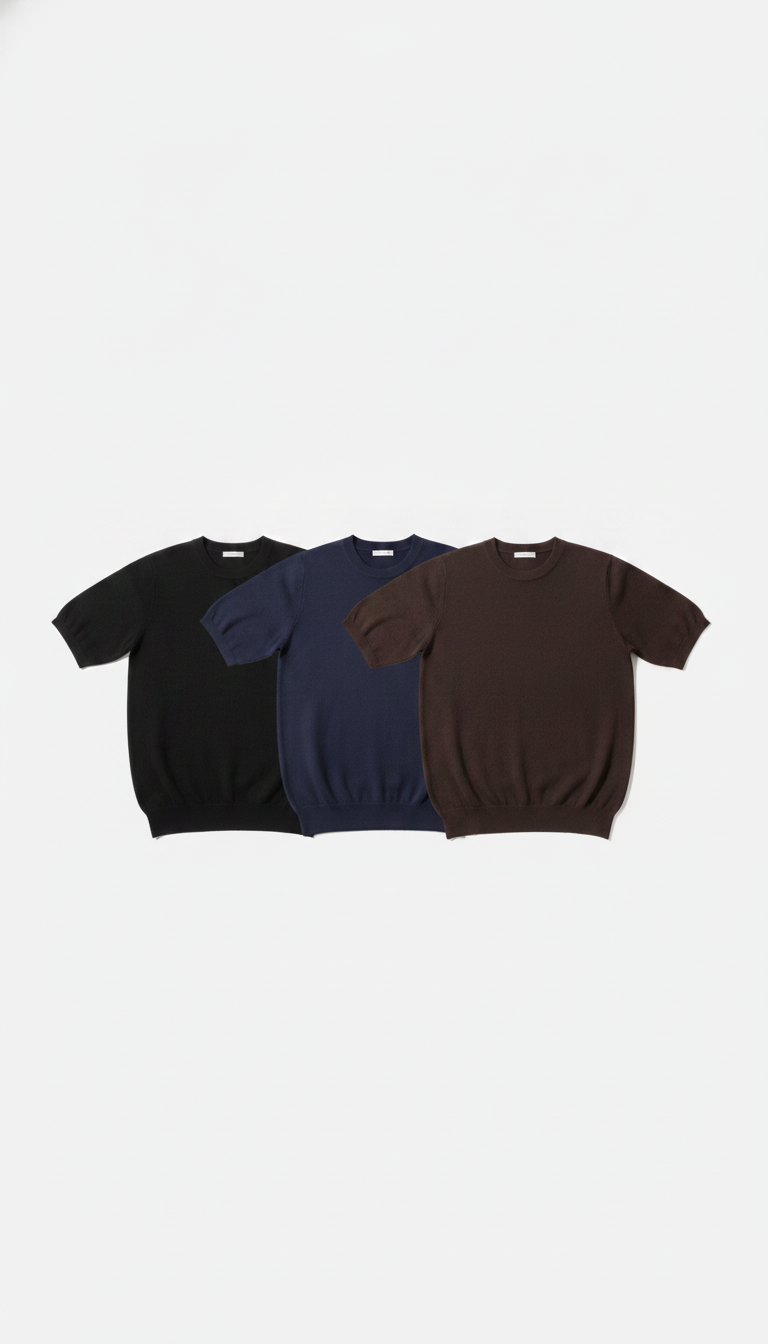 Kit 3 Tshirts Básicas de Modal