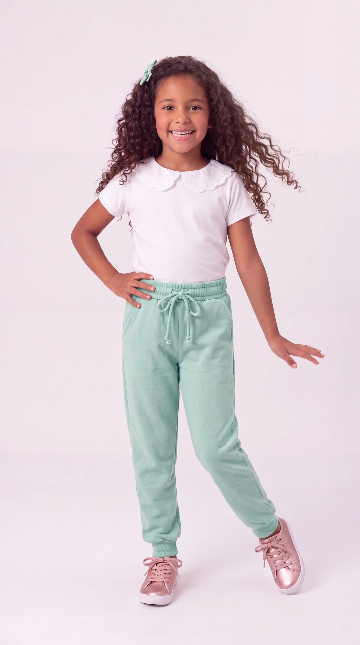 Calça Básica Infantil Menina