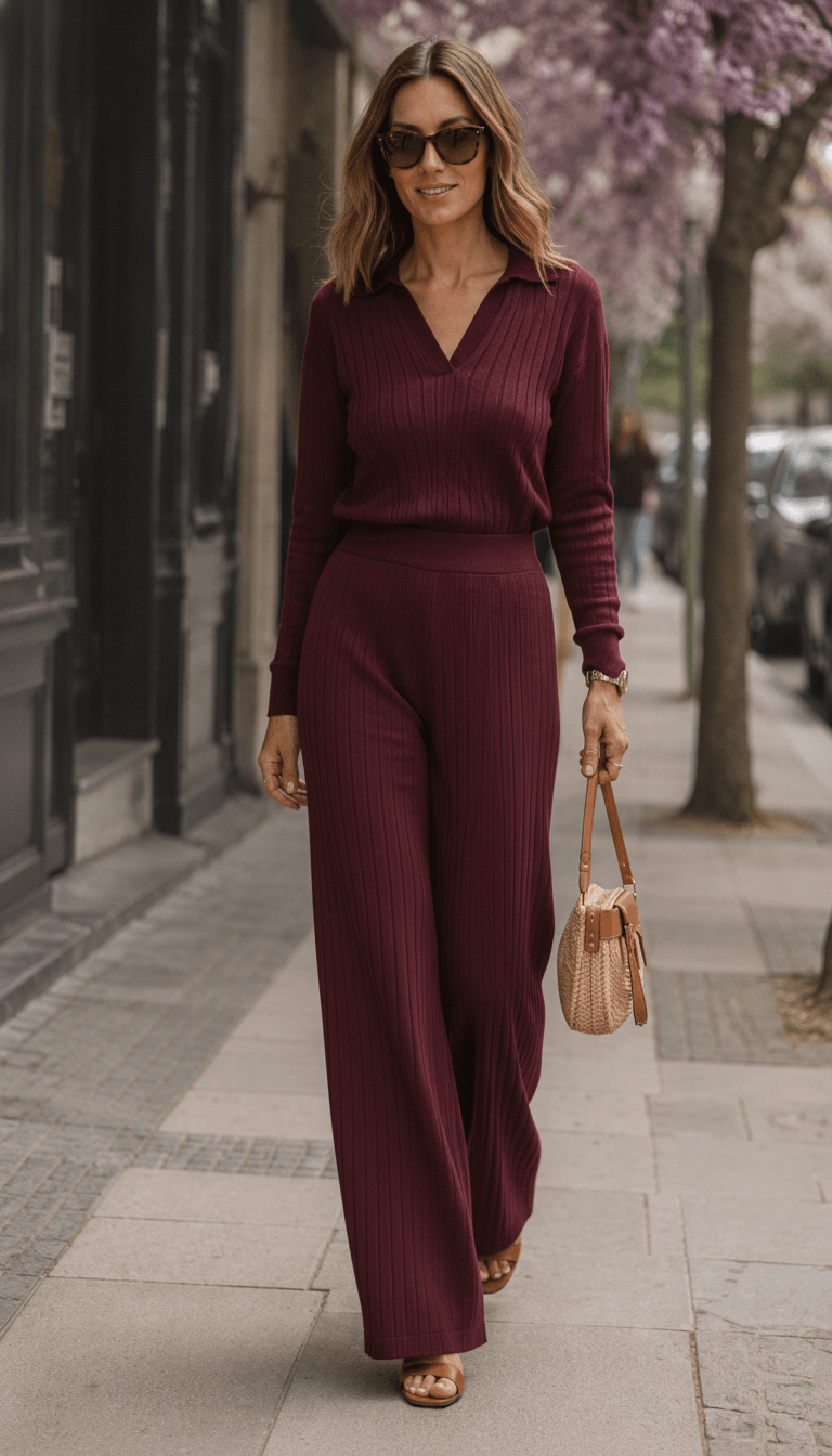 Conjunto Blusa e Calça Lina