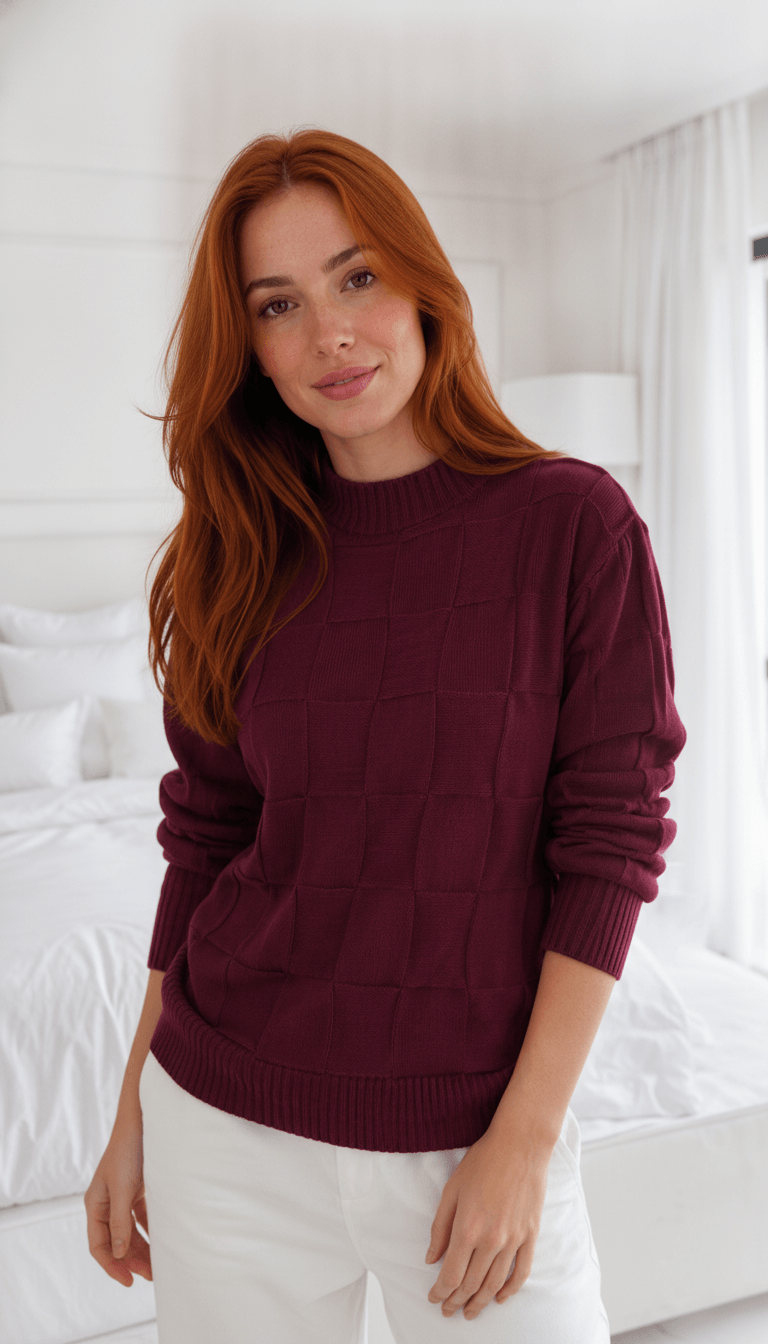 Blusa Quadradinho Básica