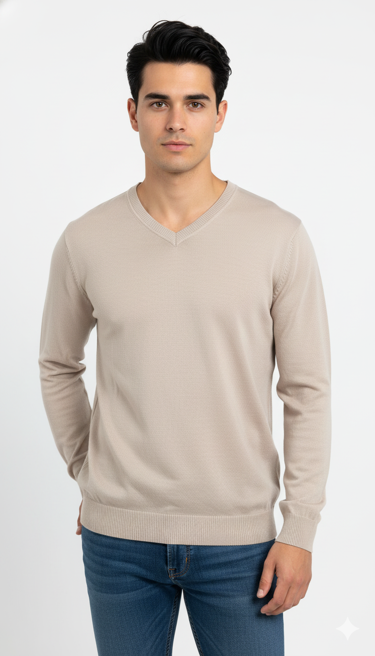 Suéter Masculino Gola V