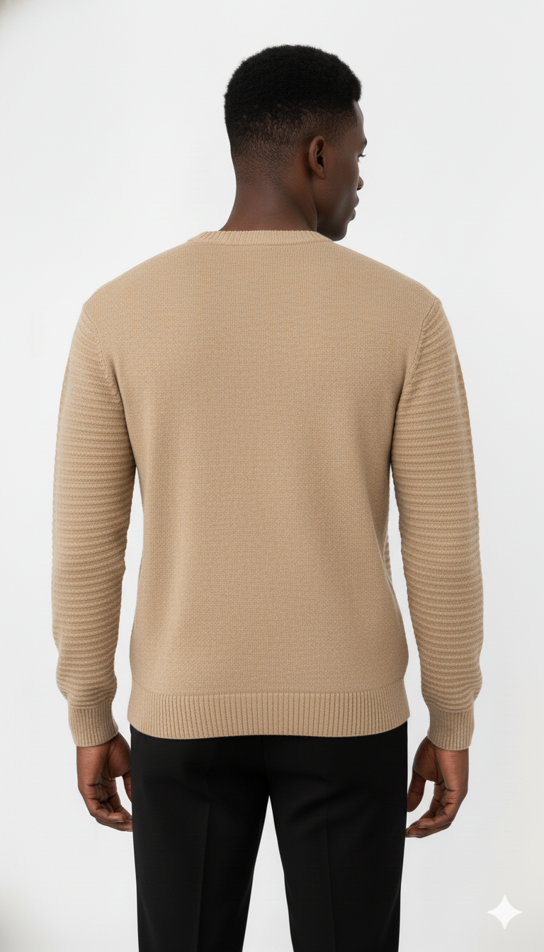 Suéter Nervura de Modal