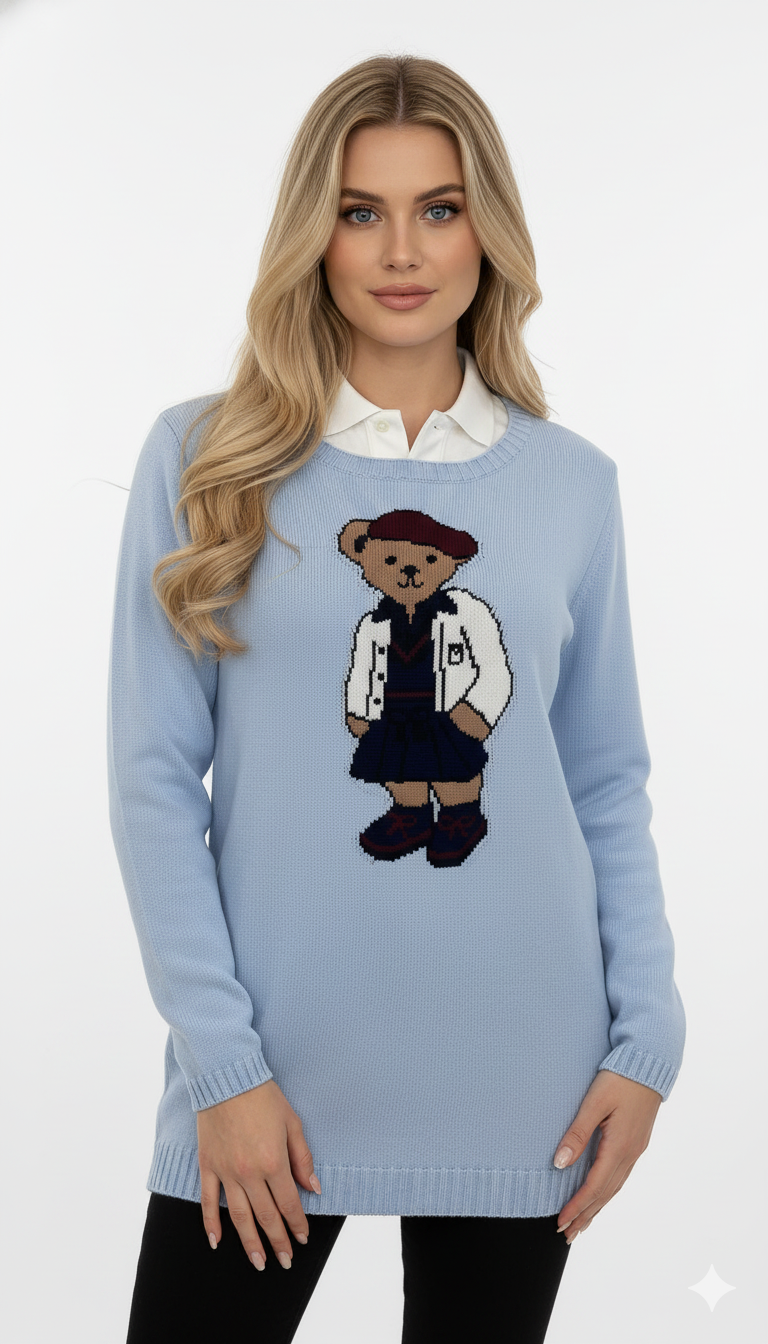 Blusa Jacar Ursinho