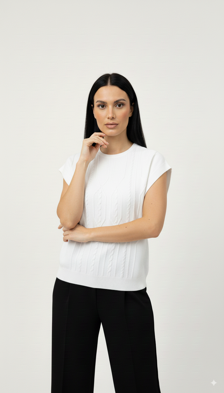 Tshirt Toque de Seda Detalhada
